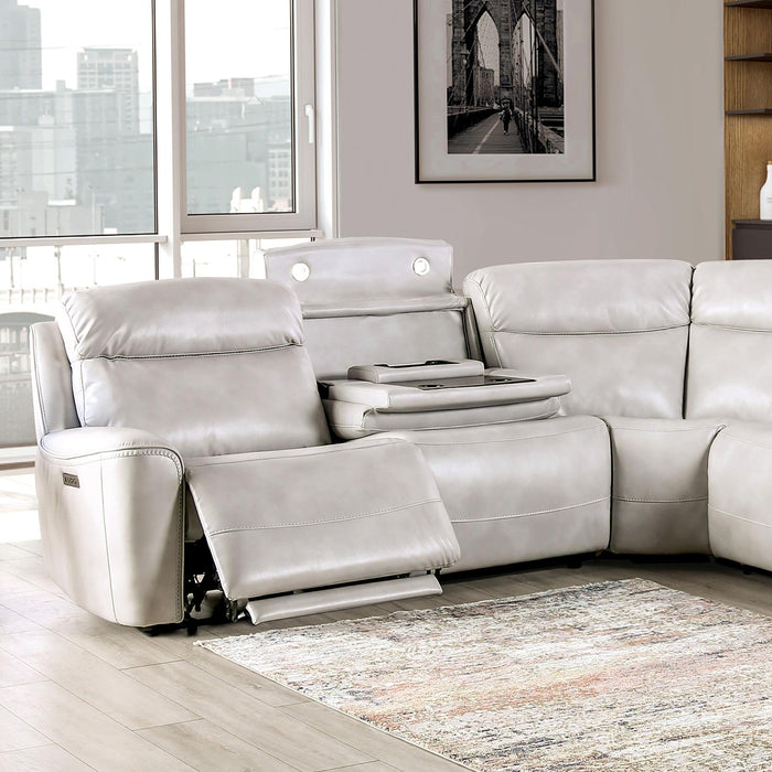 EDMONDUS Power Sectional, Light Taupe - Imperial Furniture (Las Vegas, NV) - Multi Location