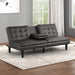 Eidsberg Futon Sofa Bed Orange, Grey, Brown, & Black - Imperial Furniture (Las Vegas, NV) - Multi Location