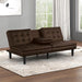 Eidsberg Futon Sofa Bed Orange, Grey, Brown, & Black - Imperial Furniture (Las Vegas, NV) - Multi Location
