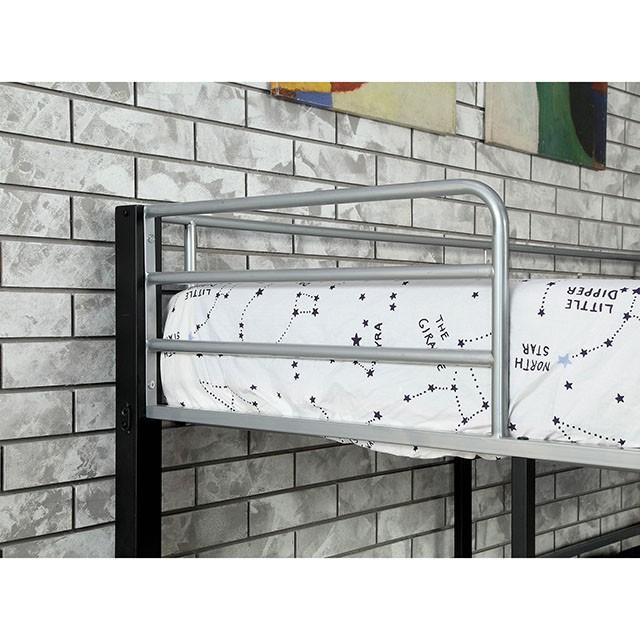 Aubrey Sand Black Twin Triple Decker Bed - Imperial Furniture (Las Vegas, NV) - Multi Location