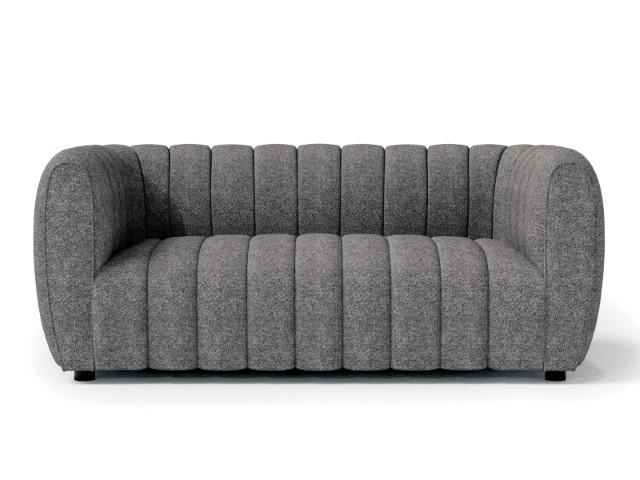 AVERSA Loveseat, Black, Gray, & White - Imperial Furniture (Las Vegas, NV) - Multi Location
