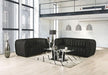AVERSA Loveseat, Black, Gray, & White - Imperial Furniture (Las Vegas, NV) - Multi Location