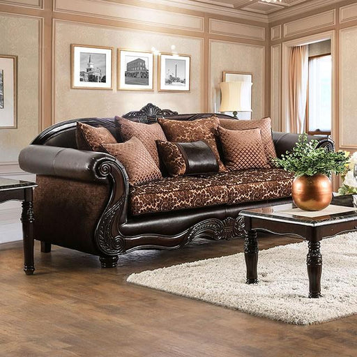 ELPIS Brown/Espresso Sofa - Imperial Furniture (Las Vegas, NV) - Multi Location