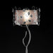 Elva Silver/Chrome Floor Lamp, Double Shade - Imperial Furniture (Las Vegas, NV) - Multi Location