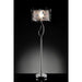Elva Silver/Chrome Floor Lamp, Double Shade - Imperial Furniture (Las Vegas, NV) - Multi Location