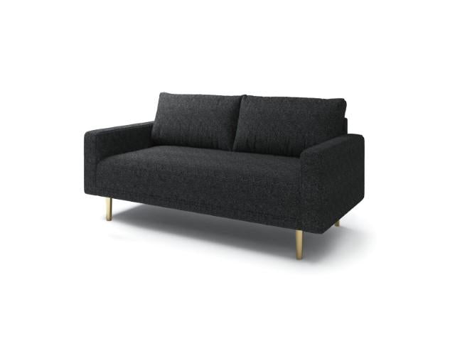 ELVERUM Loveseat, Black - Imperial Furniture (Las Vegas, NV) - Multi Location