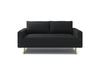 ELVERUM Loveseat, Black - Imperial Furniture (Las Vegas, NV) - Multi Location