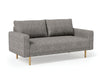 ELVERUM Loveseat, Charcoal Gray - Imperial Furniture (Las Vegas, NV) - Multi Location