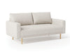 ELVERUM Loveseat, Off-White - Imperial Furniture (Las Vegas, NV) - Multi Location