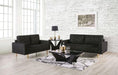 ELVERUM Loveseat, Black - Imperial Furniture (Las Vegas, NV) - Multi Location