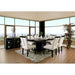 Evangeline Black/Beige Dining Table - Imperial Furniture (Las Vegas, NV) - Multi Location