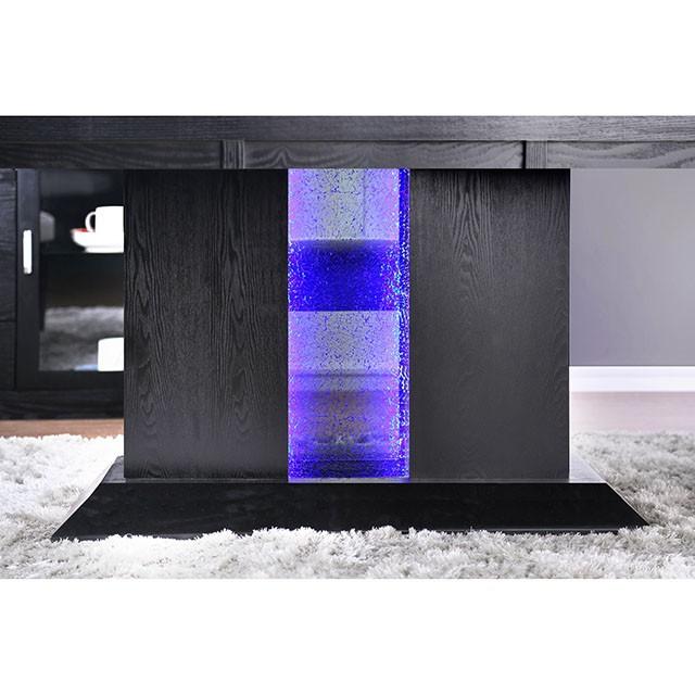 Evangeline Black/Beige Dining Table - Imperial Furniture (Las Vegas, NV) - Multi Location