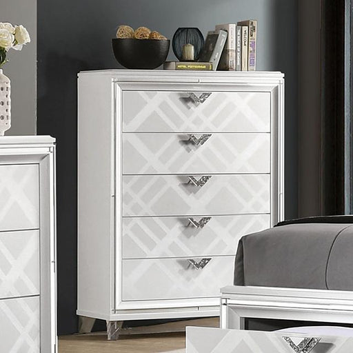 EMMELINE Chest, White - Imperial Furniture (Las Vegas, NV) - Multi Location