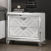 EMMELINE Night Stand w/ USB, White - Imperial Furniture (Las Vegas, NV) - Multi Location