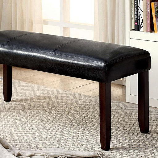 EMMONS I Dark Cherry/Espresso Bench - Imperial Furniture (Las Vegas, NV) - Multi Location