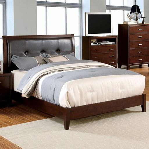 Enrico Bed Brown, Grey, & Black - Imperial Furniture (Las Vegas, NV) - Multi Location