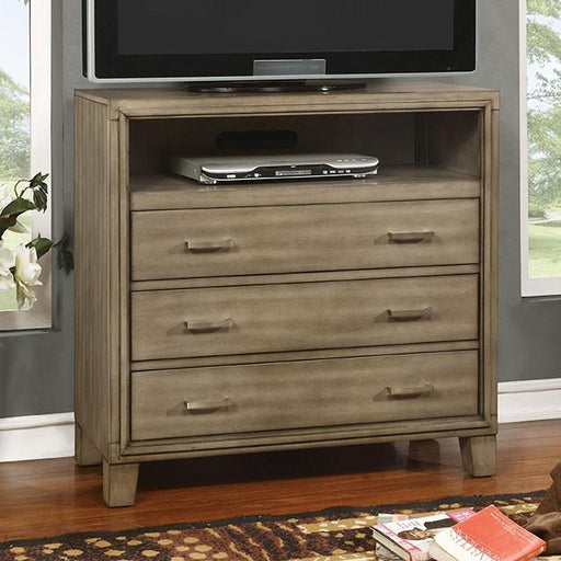 ENRICO I Gray Media Chest - Imperial Furniture (Las Vegas, NV) - Multi Location