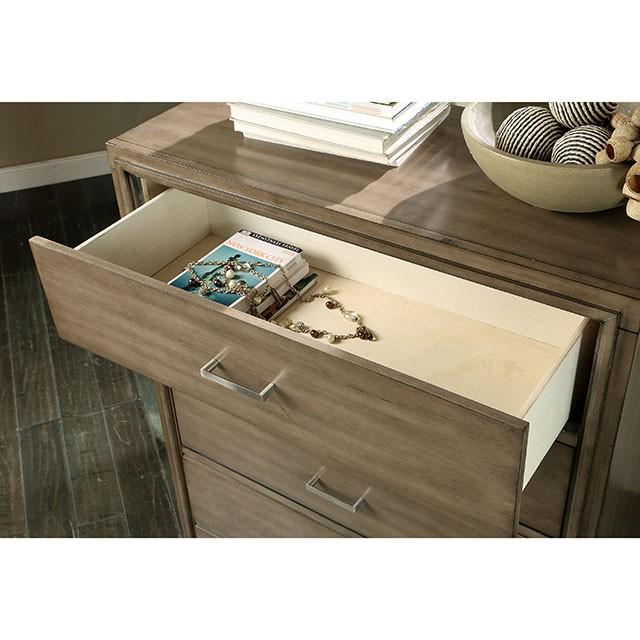 ENRICO I Gray Media Chest - Imperial Furniture (Las Vegas, NV) - Multi Location