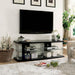 Ernst Black/Clear 60" TV Stand - Imperial Furniture (Las Vegas, NV) - Multi Location