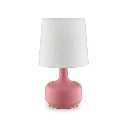 Farah Pink 17"H Matte Pink Table Lamp - Imperial Furniture (Las Vegas, NV) - Multi Location