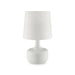 Farah White 17"H Glossy White Table Lamp - Imperial Furniture (Las Vegas, NV) - Multi Location