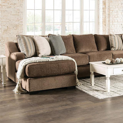 FARRINGDON Sectional, Brown - Imperial Furniture (Las Vegas, NV) - Multi Location