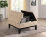 FAZIO Storage Ottoman, Beige - Imperial Furniture (Las Vegas, NV) - Multi Location