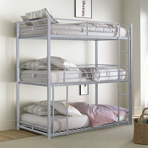Felgu Triple Twin Metal Bunkbed - Imperial Furniture (Las Vegas, NV) - Multi Location