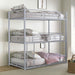 Felgu Triple Twin Metal Bunkbed - Imperial Furniture (Las Vegas, NV) - Multi Location
