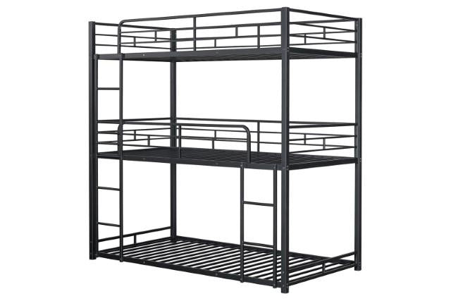 Felgu Triple Twin Metal Bunkbed - Imperial Furniture (Las Vegas, NV) - Multi Location