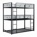 Felgu Triple Twin Metal Bunkbed - Imperial Furniture (Las Vegas, NV) - Multi Location