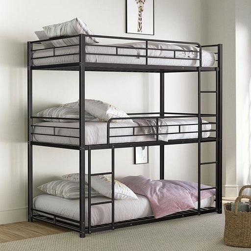 Felgu Triple Twin Metal Bunkbed - Imperial Furniture (Las Vegas, NV) - Multi Location