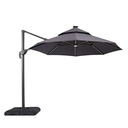 Nuti 10 Ft Round Umbrella w/ LED Light + 37" Large Base - Imperial Furniture (Las Vegas, NV) - Multi Location