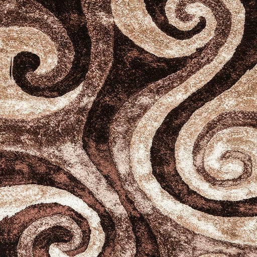 Fermont Brown Beige 5' X 8' Area Rug - Imperial Furniture (Las Vegas, NV) - Multi Location