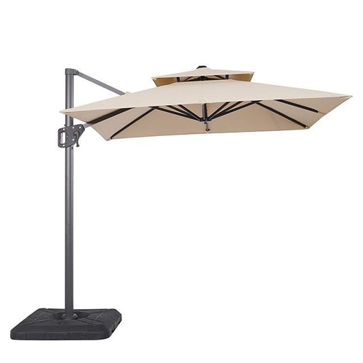 Fida 8 Ft Square Umbrella w/ Double Top + 37" Large Base - Imperial Furniture (Las Vegas, NV) - Multi Location