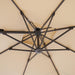 Fida 8 Ft Square Umbrella w/ Double Top + 37" Large Base - Imperial Furniture (Las Vegas, NV) - Multi Location
