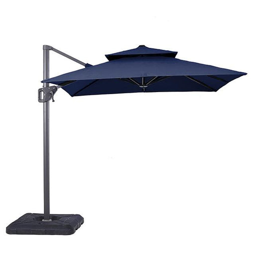 Fida 8 Ft Square Umbrella w/ Double Top + 37" Large Base - Imperial Furniture (Las Vegas, NV) - Multi Location