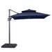 Fida 8 Ft Square Umbrella w/ Double Top + 37" Large Base - Imperial Furniture (Las Vegas, NV) - Multi Location
