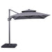 Fida 8 Ft Square Umbrella w/ Double Top + 37" Large Base - Imperial Furniture (Las Vegas, NV) - Multi Location