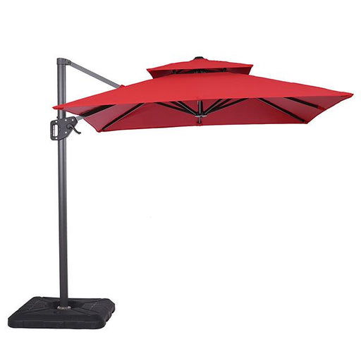 Fida 8 Ft Square Umbrella w/ Double Top + 37" Large Base - Imperial Furniture (Las Vegas, NV) - Multi Location