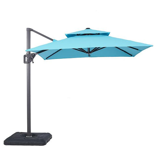 Fida 8 Ft Square Umbrella w/ Double Top + 37" Large Base - Imperial Furniture (Las Vegas, NV) - Multi Location