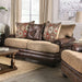Fletcher Brown/Tan Love Seat - Imperial Furniture (Las Vegas, NV) - Multi Location