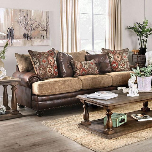 Fletcher Brown/Tan Sofa - Imperial Furniture (Las Vegas, NV) - Multi Location
