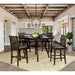 Flick Rustic Oak Counter Ht. Table - Imperial Furniture (Las Vegas, NV) - Multi Location