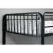 CLEMENT Black Metal Twin/Twin Bunk Bed - Imperial Furniture (Las Vegas, NV) - Multi Location