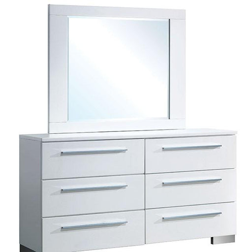 CLEMENTINE Glossy White Dresser - Imperial Furniture (Las Vegas, NV) - Multi Location