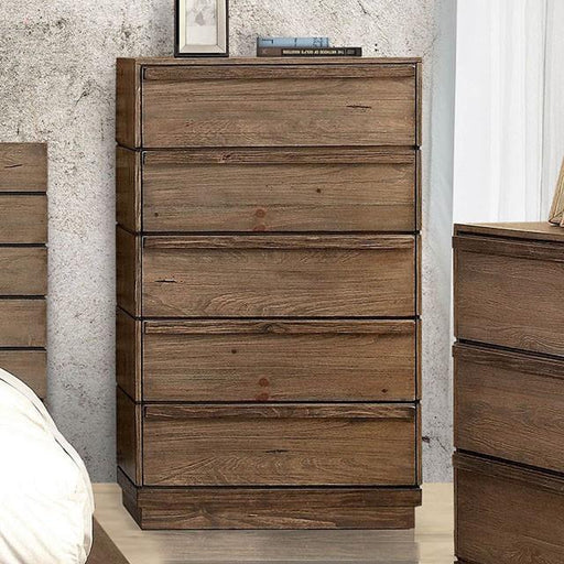 COIMBRA Rustic Natural Tone Chest - Imperial Furniture (Las Vegas, NV) - Multi Location