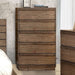 COIMBRA Rustic Natural Tone Chest - Imperial Furniture (Las Vegas, NV) - Multi Location