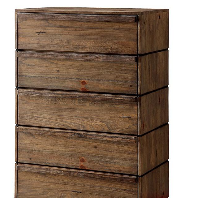 COIMBRA Rustic Natural Tone Chest - Imperial Furniture (Las Vegas, NV) - Multi Location