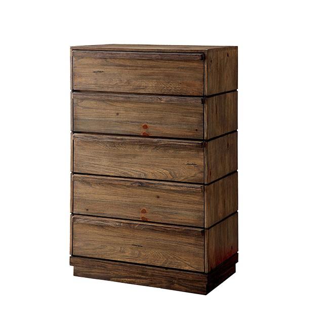 COIMBRA Rustic Natural Tone Chest - Imperial Furniture (Las Vegas, NV) - Multi Location